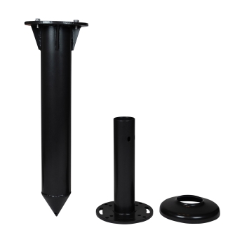 Suport umbrela terasa in pamant Karin pentru umbrela de terasa Karin sau Liva, 60 cm, negru