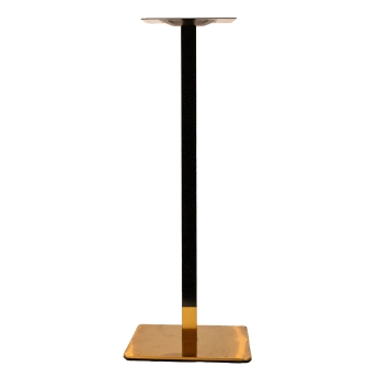 Baza de masa de bar Dados, auriu-negru
