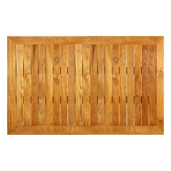 Blat de masa pentru exterior lemn de tec, 120 x 70 cm