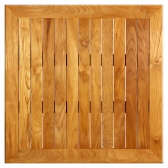Blat de masa pentru exterior lemn de tec, 60 x 60 cm