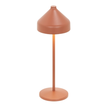 Lampa de masa Amelie reincarcabila, 34 cm, teracota