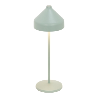 Lampa de masa Amelie reincarcabila, 34 cm, verde