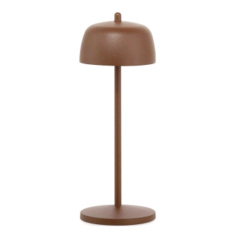 Lampa de masa Circe reincarcabila, 30 cm, maro