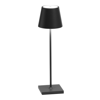 Lampa de masa Poldina Pro reincarcabila, antracit
