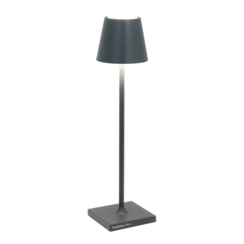 Lampa de masa Poldina Micro reincarcabila, 27.5 cm, antracit