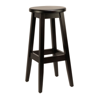 Scaun de bar interior Oude din lemn de fag, maro