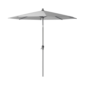 Umbrela de terasa Platinum Riva, 250 x 250 cm, gri deschis