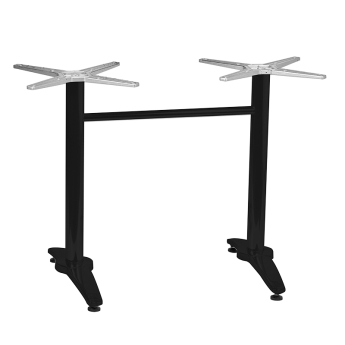 Baza de masa Roma 2 din aluminiu si fier, negru