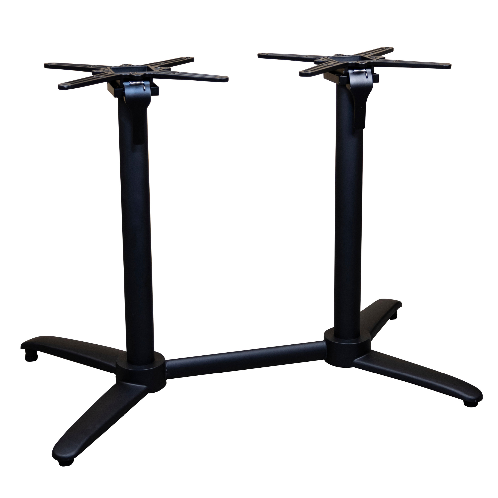 Set masa si 4 scaune pentru exterior Tora, scaune portocalii, masa cu blat negru Set masa si 4 scaune pentru exterior Tora, scaune portocalii, masa cu blat negru